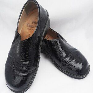 Finn Comfort Orthopedic Leather Slip On Shoes EU 38D/ US 7.5 Germany, Glossy